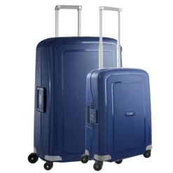 Best Samsonite S'Cure Spinner 55 + 75 Set dark blue