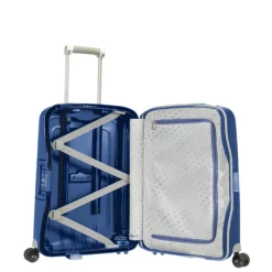 Best Samsonite S'Cure Spinner 55 + 75 Set dark blue