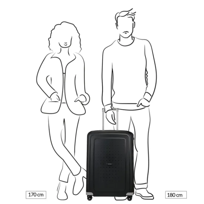 New Samsonite S'Cure Spinner 69 dark blue