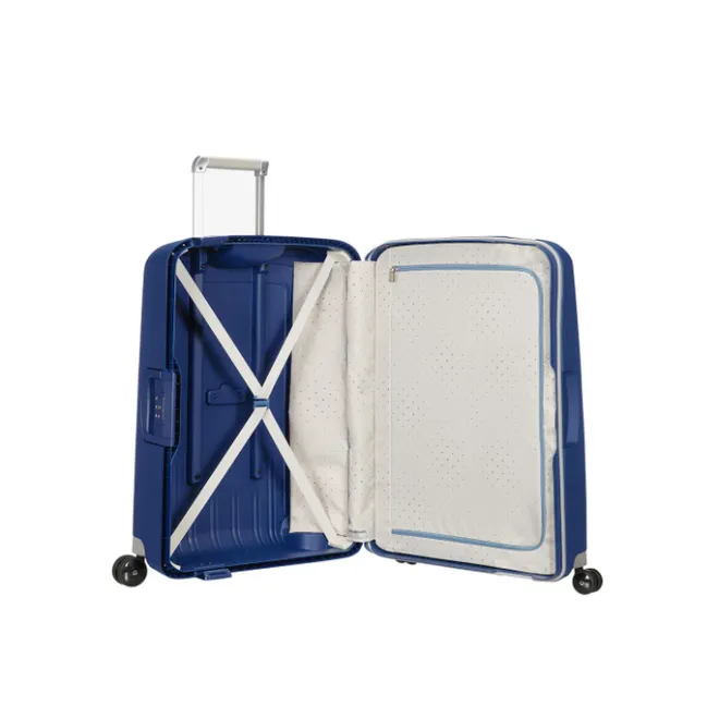 New Samsonite S'Cure Spinner 81 dark blue