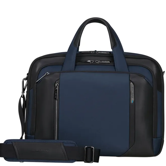 New Samsonite Spectrolite 4.0 Laptop Briefcase 15.6" Expandable blue
