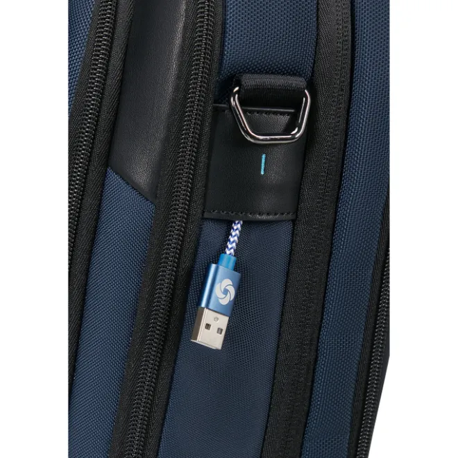 New Samsonite Spectrolite 4.0 Laptop Briefcase 15.6" Expandable blue