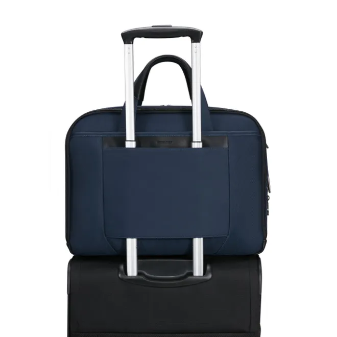 New Samsonite Spectrolite 4.0 Laptop Briefcase 15.6" Expandable blue