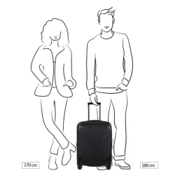 Best Samsonite Splendix Spinner 55 DF EXP black