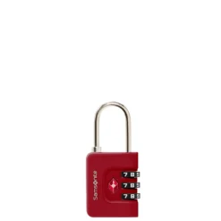 Discount Samsonite TA Revolution Combilock 3 Dial TSA red