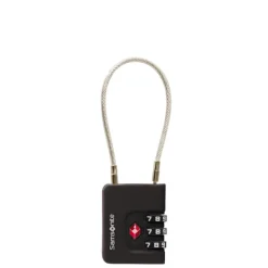 Sale Samsonite TA Revolution Cablelock 3 Dial TSA black