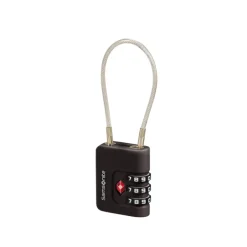 Sale Samsonite TA Revolution Cablelock 3 Dial TSA black