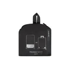 New Samsonite TA Revolution Foldable Luggage Cover S black