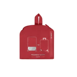 Online Samsonite TA Revolution Foldable Luggage Cover S red