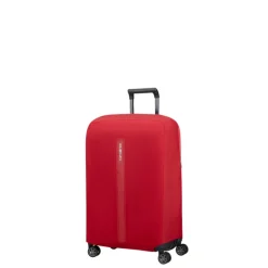 Best Samsonite TA Revolution Foldable Luggage Cover M red