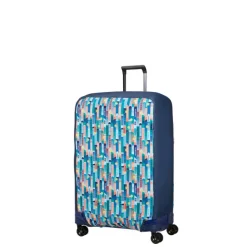 Clearance Samsonite TA Revolution Foldable Luggage Cover L city print