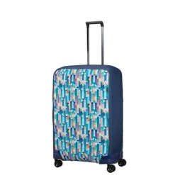 Clearance Samsonite TA Revolution Foldable Luggage Cover L city print
