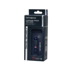 Samsonite TA Revolution Luggage Strap/TSA Lock midnight blue