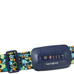 New Samsonite TA Revolution Luggage Strap/TSA Lock colorwave