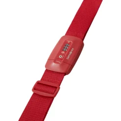 New Samsonite TA Revolution Luggage Strap/TSA Lock red