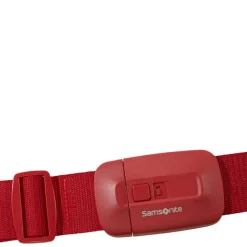 Best Samsonite TA Revolution Luggage Strap 50 Mm red