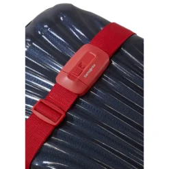 Best Samsonite TA Revolution Luggage Strap 50 Mm red