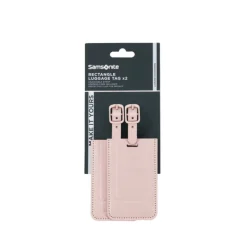 Discount Samsonite TA Revolution Rectangle Luggage Tag X2 rose