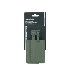 Discount Samsonite TA Revolution Rectangle Luggage Tag X2 green
