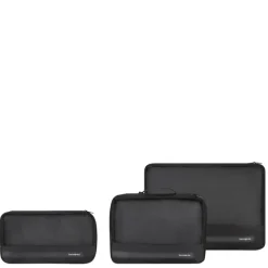 Sale Samsonite TA Revolution Set Of 3 Packing Cubes black