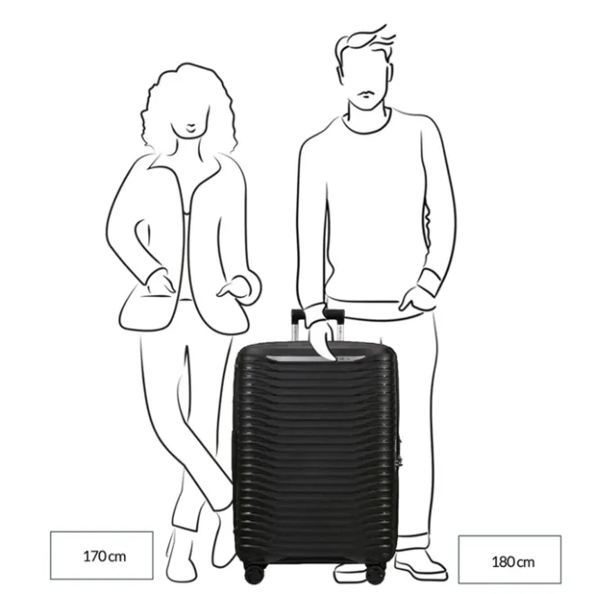 Sale Samsonite Upscape Spinner 81 Exp cloud white