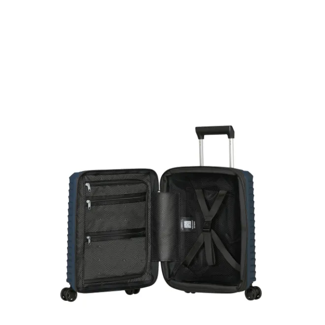 Clearance Samsonite Upscape Spinner 45/16 Expandable Underseater blue nights
