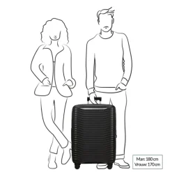 Outlet Samsonite Upscape Spinner 75 Expandable blue nights