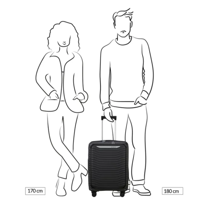 Online Samsonite Upscape Spinner 55/20 Expandable Easy Access lime