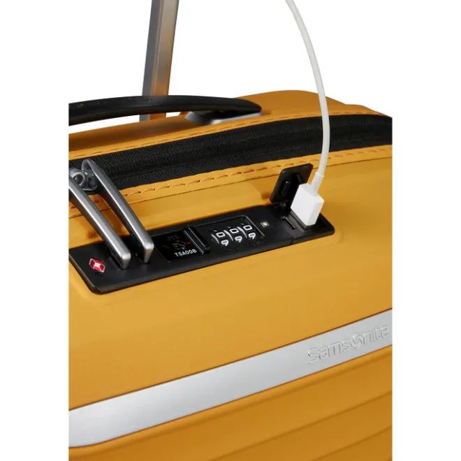 Best Samsonite Upscape Spinner 55 Expandable yellow