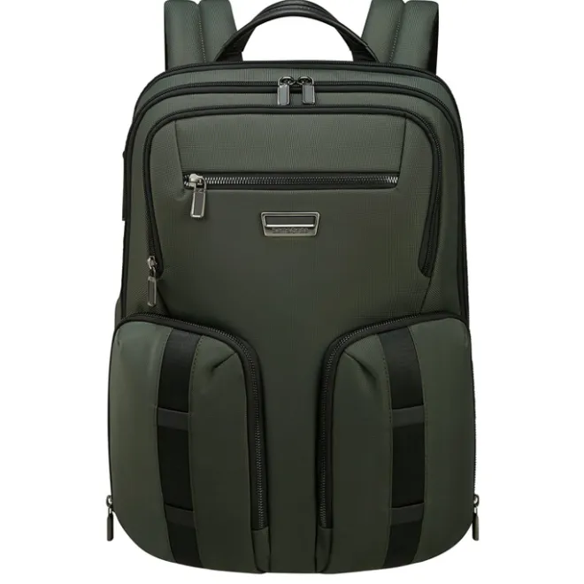 Sale Samsonite Urban-Eye Backpack 15.6" 2 Pockets green