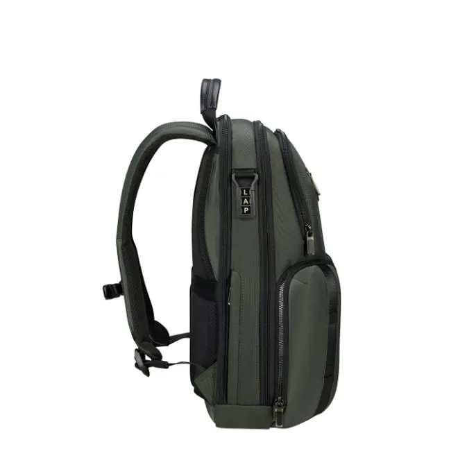 Sale Samsonite Urban-Eye Backpack 15.6" 2 Pockets green