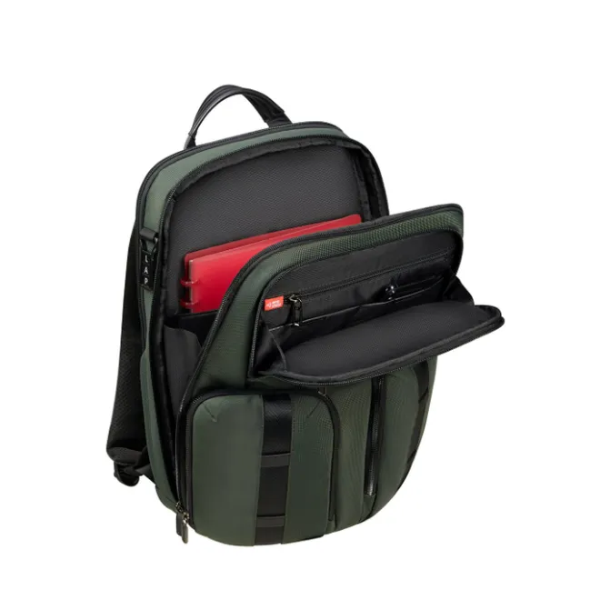 Sale Samsonite Urban-Eye Backpack 15.6" 2 Pockets green