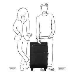 New Samsonite Urbify Spinner 78 Exp black