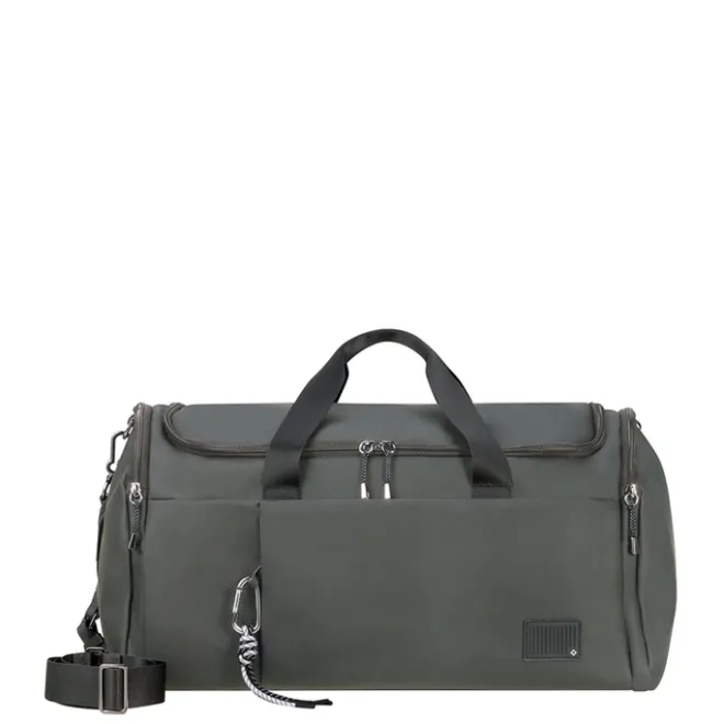 New Samsonite Wander Last Duffle 53 gunmetal green