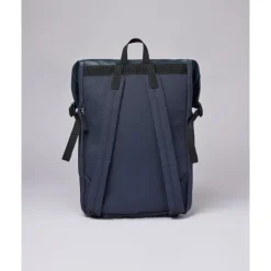 Clearance Sandqvist Alfred Backpack navy with black webbing