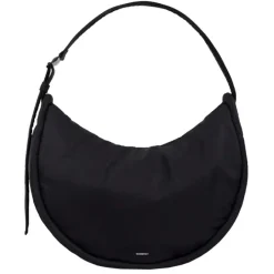 Clearance Sandqvist Curve Crossbody Round L black