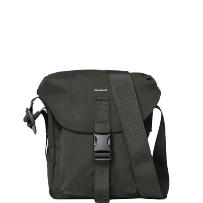 Best Sandqvist Everyday Messenger Bag dark green