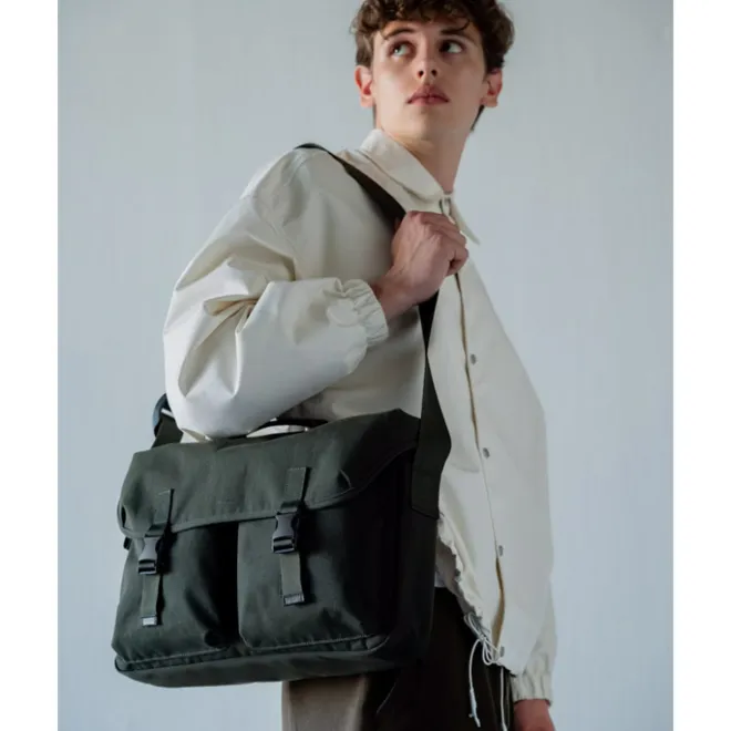 Best Sandqvist Everyday Messenger Bag dark green