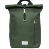Online Sandqvist Ground Rolltop Backpack L dawn green with dawn green webbing