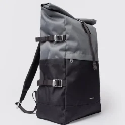 Discount Sandqvist Icon Rolltop Backpack L multi dark with black leather
