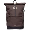 Hot Sandqvist Icon Rolltop Backpack L brown with natural leather