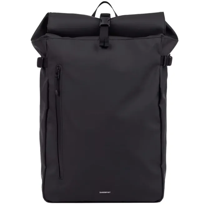 Sandqvist Stream Slim Rolltop L black