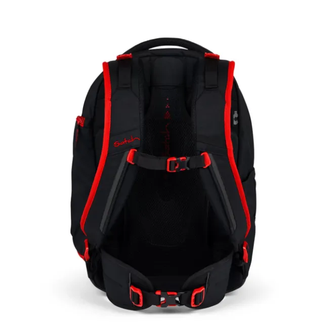 Clearance Satch Match School Backpack fire phantom