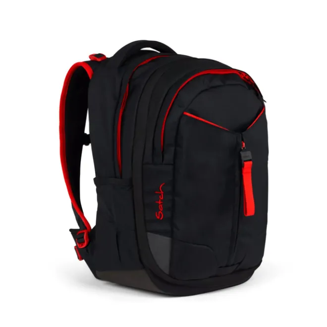 Clearance Satch Match School Backpack fire phantom