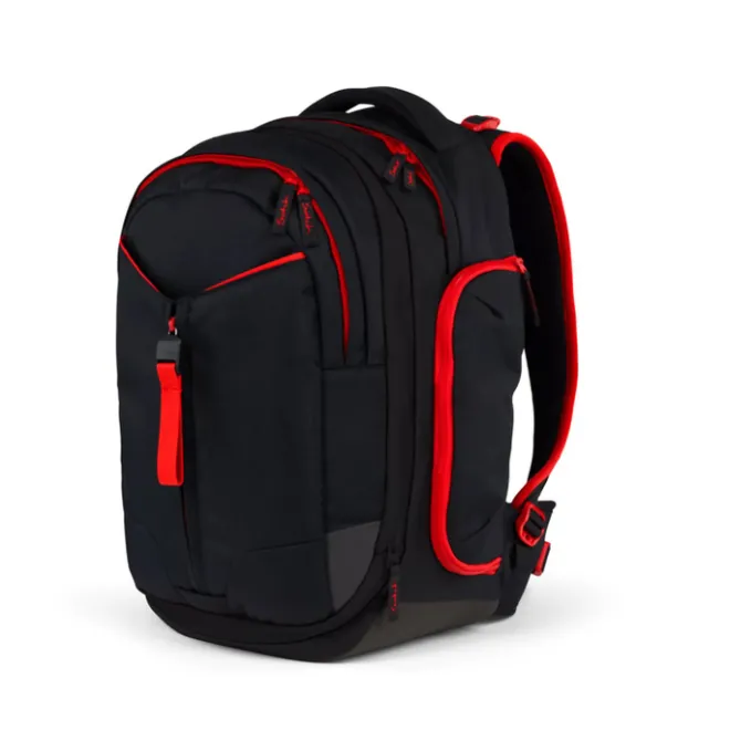 Clearance Satch Match School Backpack fire phantom