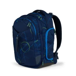 Hot Satch Match School Backpack blue tech