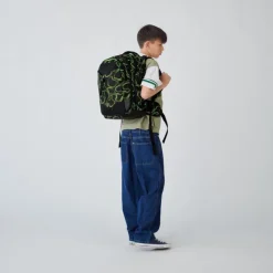 Discount Satch Match School Backpack green supreme