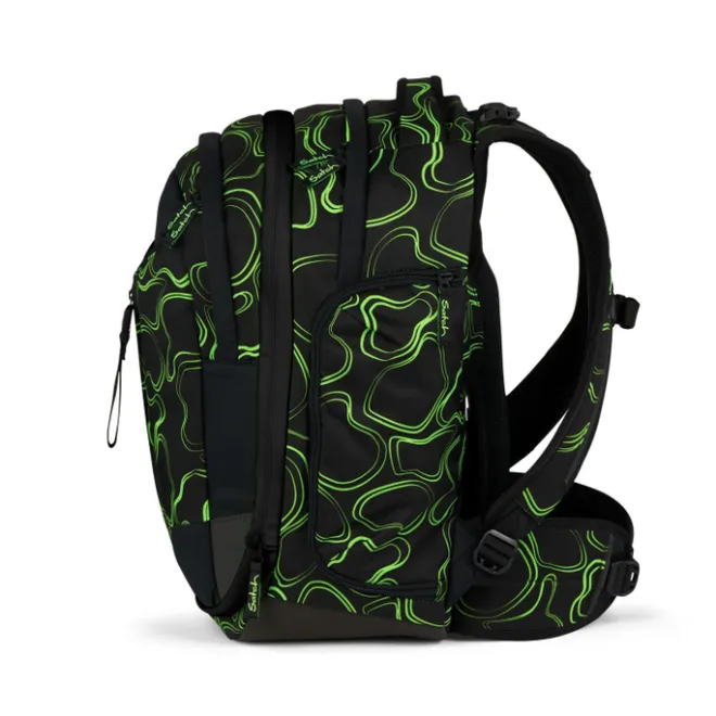 Discount Satch Match School Backpack green supreme