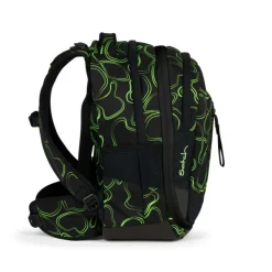 Discount Satch Match School Backpack green supreme