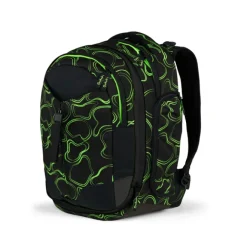 Discount Satch Match School Backpack green supreme